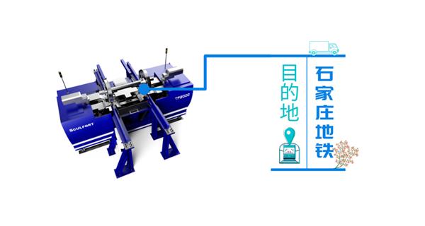 出發(fā)！目的地是2000公里外的石家莊地鐵